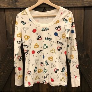 Hanna andersson womens Mickey Mouse birthday long sleeve size small